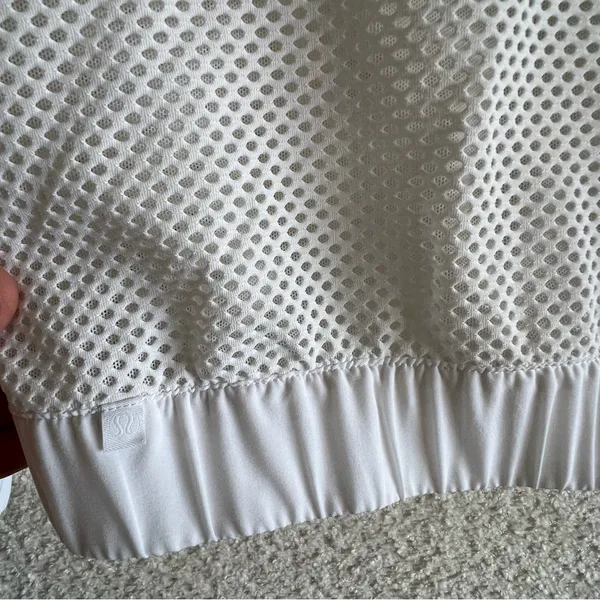 Lululemon Women’s Mesh On Mesh White Lightweight‎ Jacket Size Small/4 - Image 12