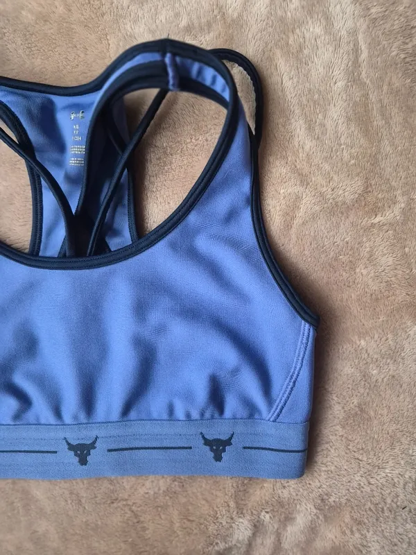 Under Armour Blue Sports Bra - Image 3