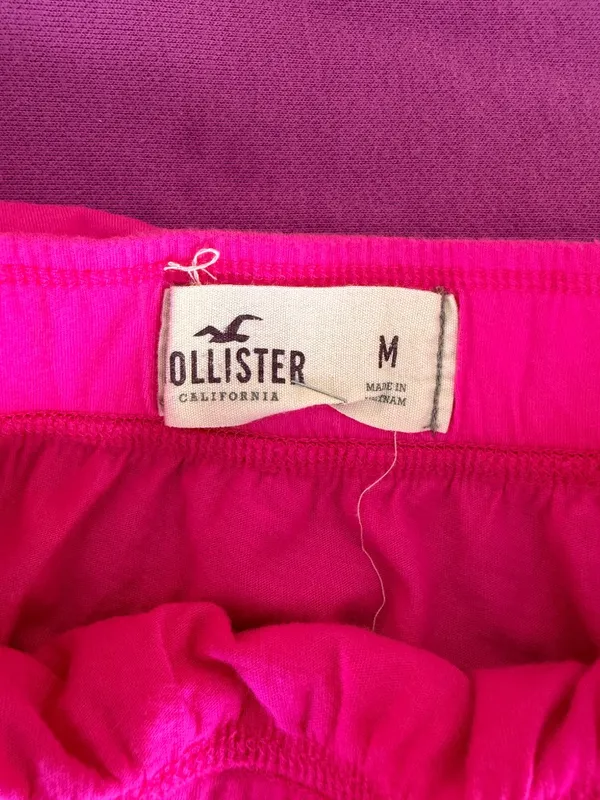 Hollister | Hot Pink Tiered Ruffle Mini Skirt | M - Image 5