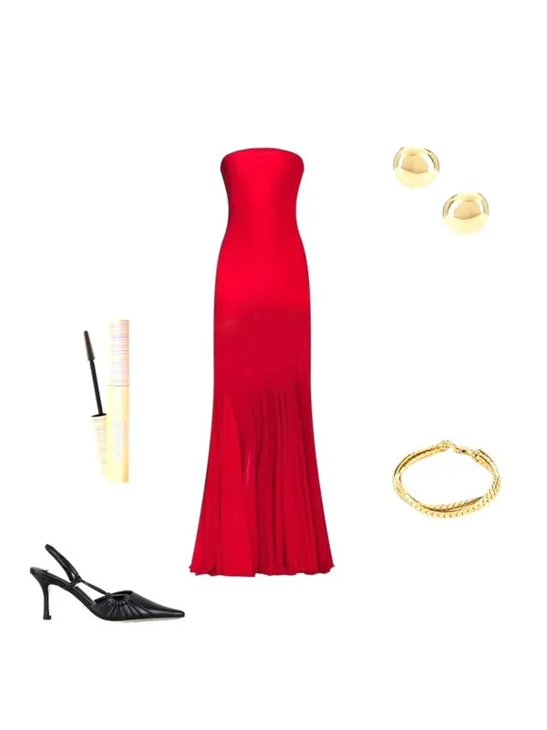 Deme by Gabriella Dahlia Gown in Maroon Small New Womens Maxi Long dress - Image 10