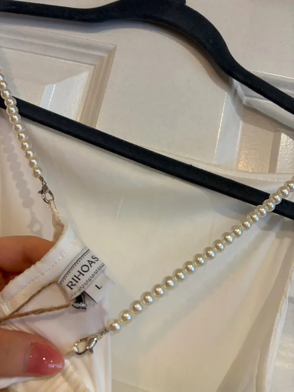Rihoas midi dress White Size L - Image 5