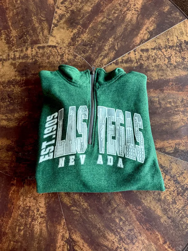 Crewneck zip up Green Size M - Image 3