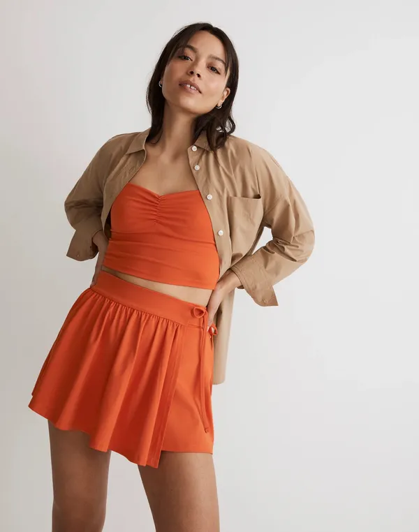 NWOT Madewell Flex Wrap Skort - Image 4