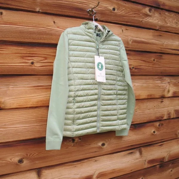 Save The Duck Paige Hooded Hybrid Jacket - Image 4