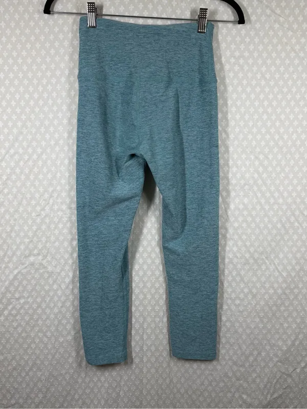 Beyond Yoga Women Leggings Sz S Light Blue Space Dye Caught In the Midi‎ Active - Image 4