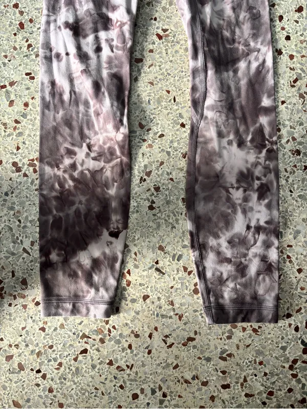 Lululemon Align High-Rise Pant díaMond dye brown white beige color lunar size 2 - Image 5