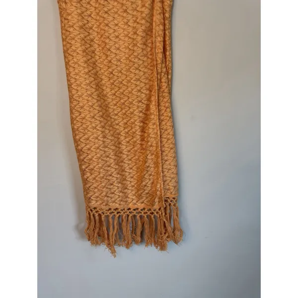 Ramy Brook Gaia Metallic Faux Wrap Maxi Skirt Coverup Size S retail $245 - Image 11