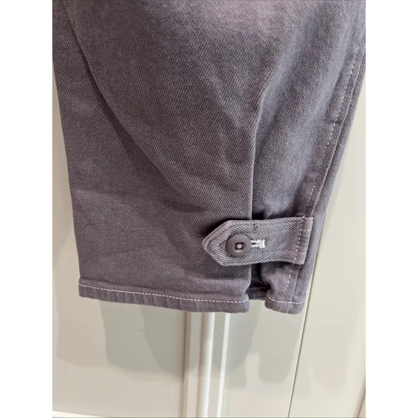 ARITZIA Wilfred‎ Free Modern Cargo Pants High Rise Purple Slate Utility Size 16 - Image 5