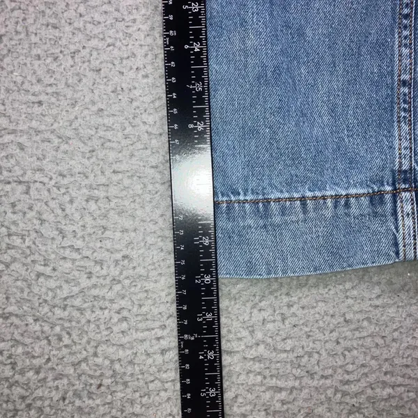 Wild Fable High Rise Cargo Jeans 6 28X30 Blue Streetwear Wide Leg Utility - Image 12