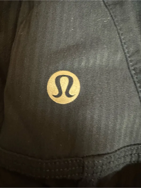 Lululemon Dance Studio Mid-Rise Pants Black Ribbed Size 12 EUC - Image 4