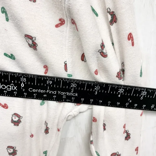 Vintage Lauren Brooke Women 18W White‎ Christmas Turtleneck Long Sleeve Sweater - Image 8