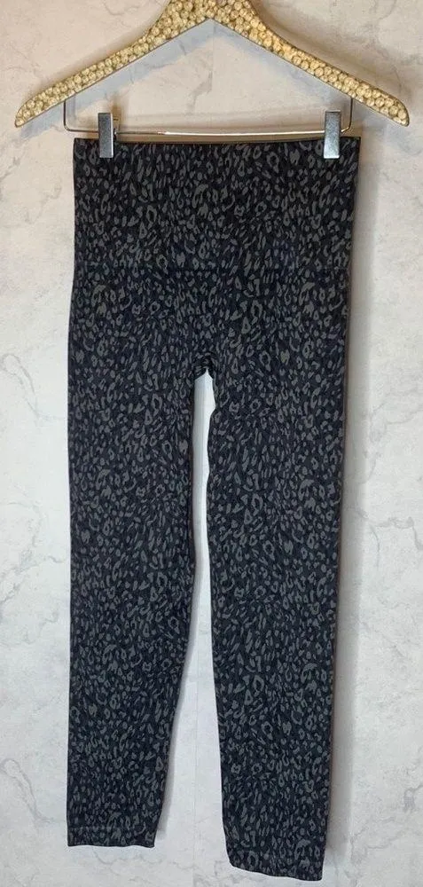 Spanx look at me now leggings indigo leopard - Image 2
