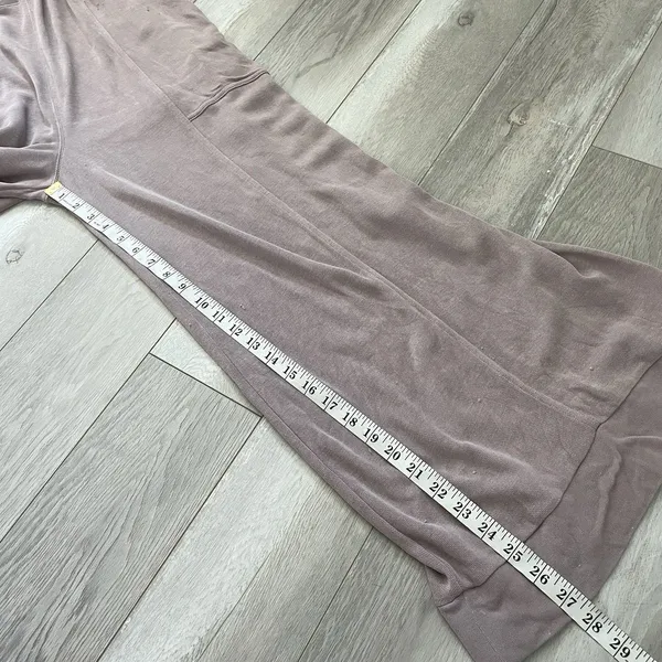 Free People Jumpsuit wide leg its a cinch womens Purple (medium) athleisure boho - Image 10