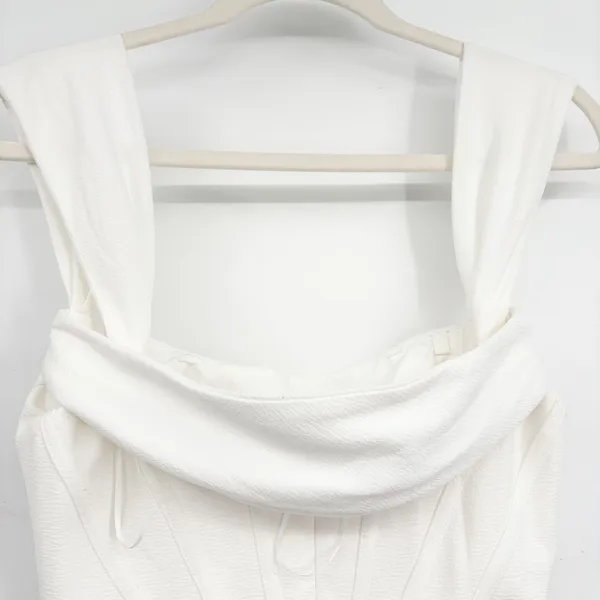 Dress The Population Womens‎ Melania White Corset Off Shoulder Gown Dress Size S - Image 9