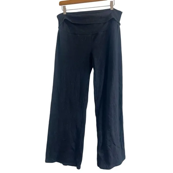 ✨Chrome Riot Black Wide-Leg Lounge Sz XL Pants✨ - Image 2
