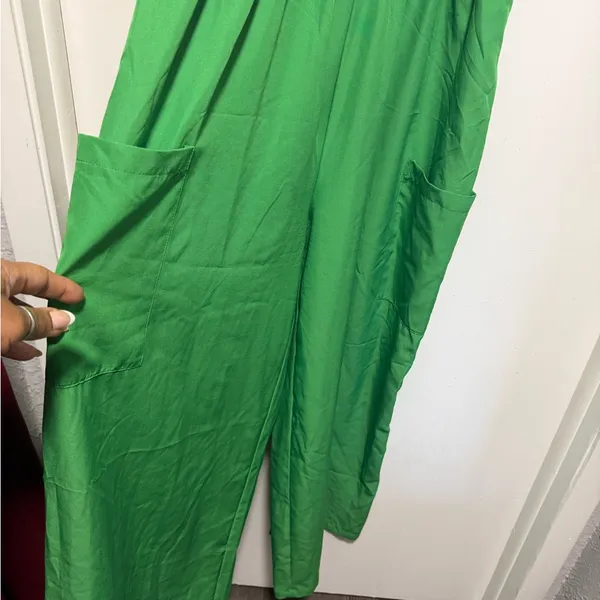SHEIN Bright Green Jumper - Image 2