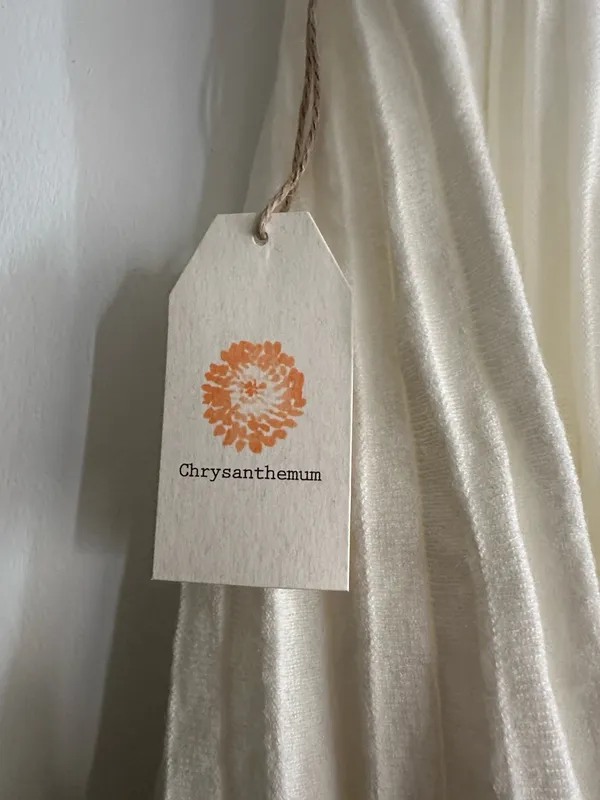 Chrysanthemum white pleated knit mini skirt - Image 3