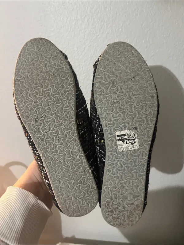 Tom’s Women’s Tweed Grandpacore Slip On Shoes Size 6.5 Preppy - Image 6