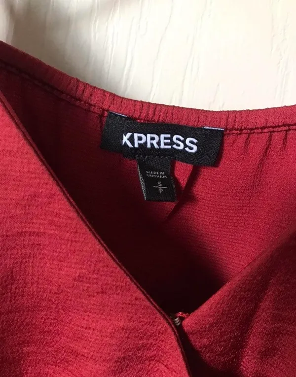 Red Silk Tank - Image 5