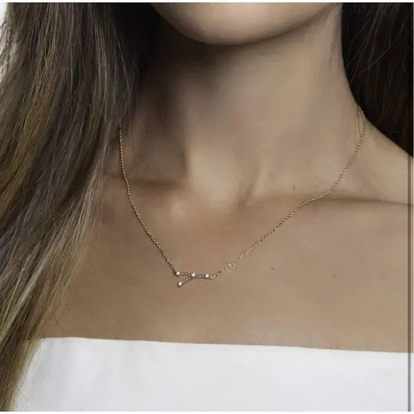 ‎NWT gold Pavoi cancer constellation necklace - Image 3