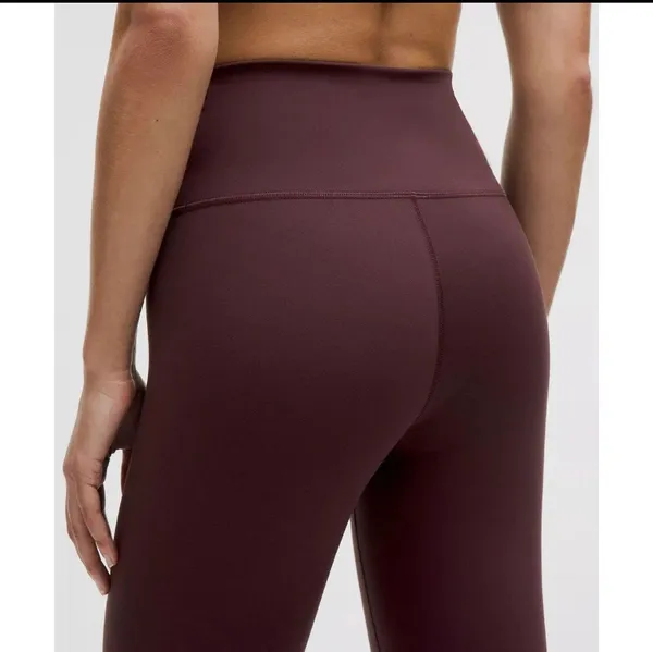 Wunder Train High-Rise Tight 25" Goodnight Plum Size8 NWT - Image 3
