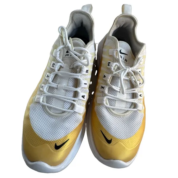 Nike Air Max Axis AA2168-103 Women’s 8.5 White Black Gold Sneakers - Image 3