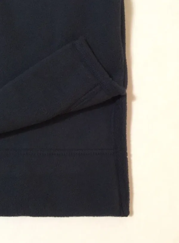 Tommy Hilfiger Small Blue Fleece Pullover NWT Cowl Neck Longer Back Hem - Image 6