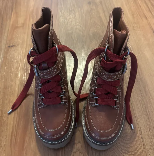 Free People Jasper Leather Hiker Boots - Image 7