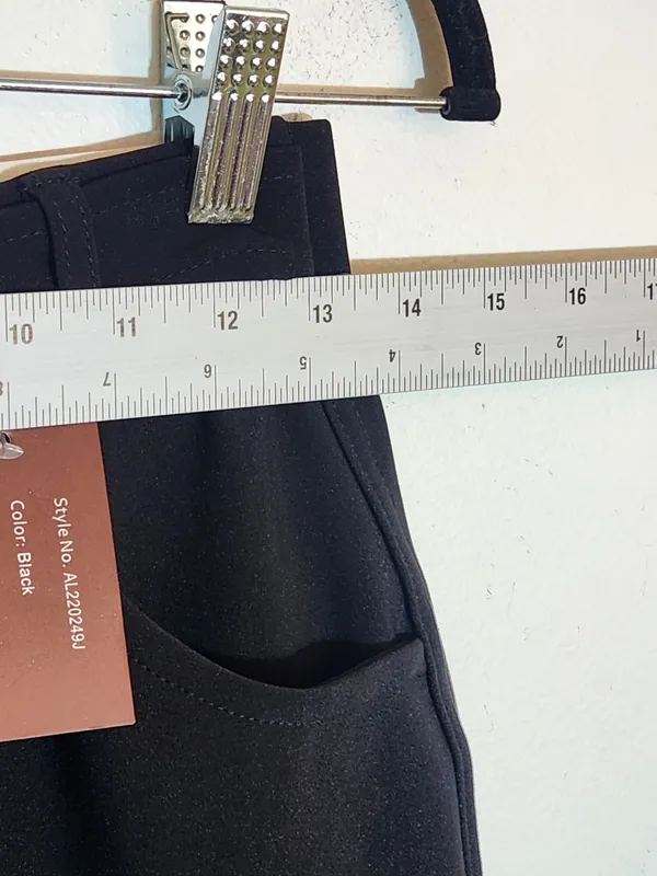 Indero Black Flare Pants NWT Size Large/XL - Image 5