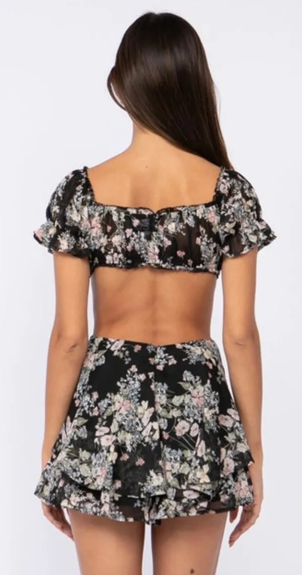 Isabelle’s Cabinet Sky To Moon Floral Cutout Dress - Image 4