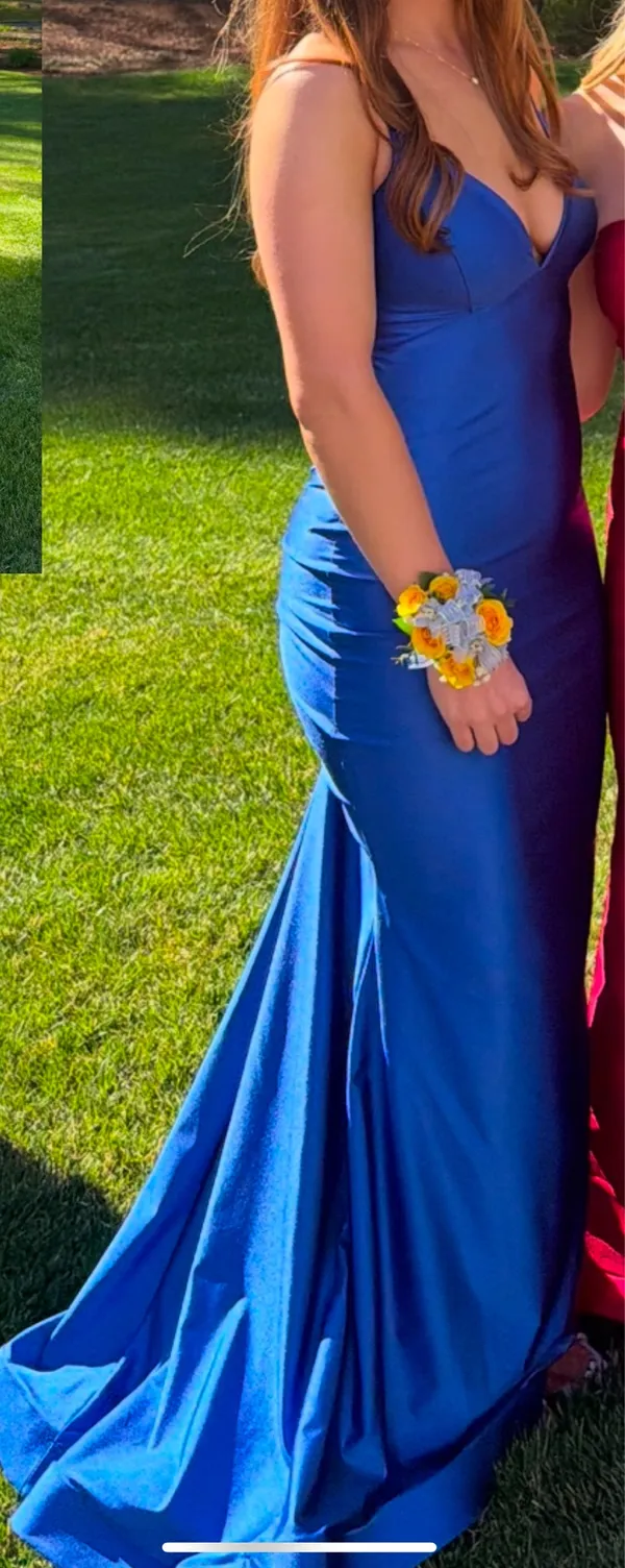 Jessica Angel Prom Dress Blue Bright Royal - Image 4