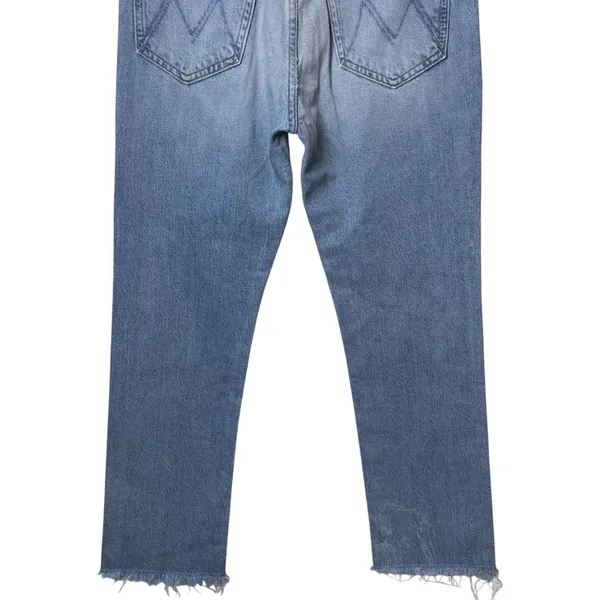 Mother Superior High Waisted Hiker Hover Jeans Lightwash Capsule Comfort 25 - Image 8