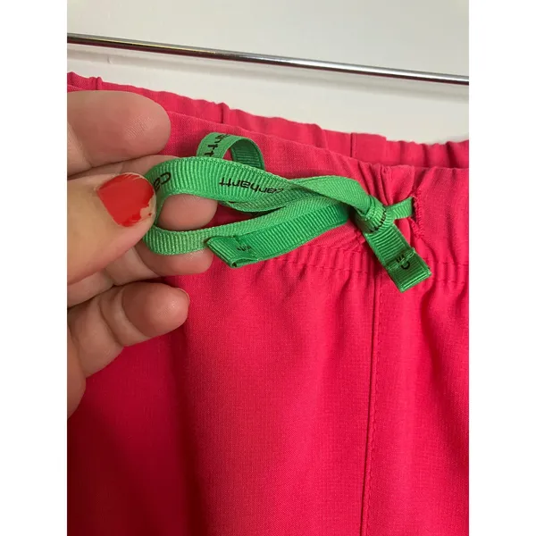 Carhartt Liberty Scrub Pants Womens 3XL hot Pink Excellent Jogger Cargo C52610 - Image 4