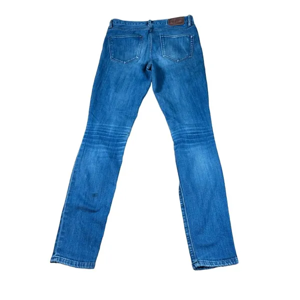 Madewell Skinny Skinny High Rise‎ Blue Denim Jeans Classic Fit Everyday Wear - Image 7