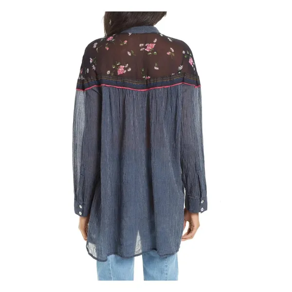 Free People Hearts and Colors Top Size Large - Image 2