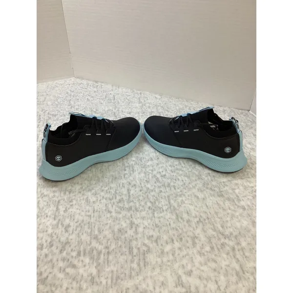 Timberland‎ PRO Solace Max Womens 5 Black Blue Soft Toe Slip On Work Shoes NEW - Image 6