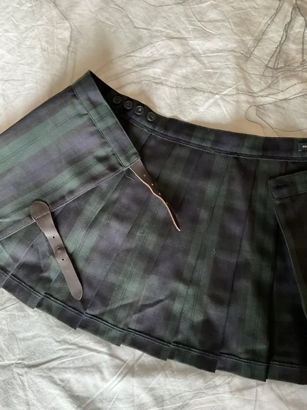 Brandy Melville Plaid Mini Skirt - Image 7