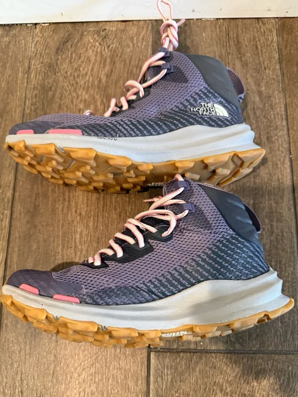 The North Face Purple Trail Mid-Top Hiking Boot with Pink‎ Laces (Women’s)Size 6 - Image 6