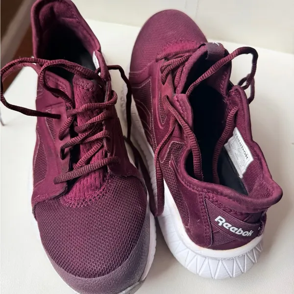 Reebok Flaxagon 3.0Women's work Burgundy Sneakers composite toe - Image 5