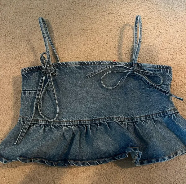 Denim Top Shein - Image 4