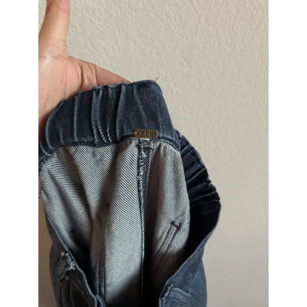 YFB Young Fabulous & Broke High Rise Elastic Waist Jean Skirt Small 90s Y2K Boho - Image 10
