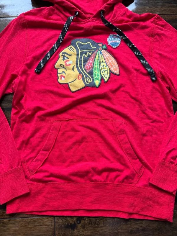 Chicago Blackhawks Red Hoodie - Image 3