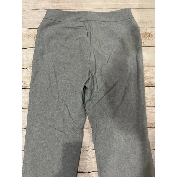 Ann Taylor Dress Pants Womens Straight Gray Trousers Slacks Business Size 8 - Image 4