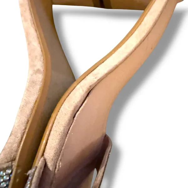 Madden NYC Lillie City Bling Ankle Strap Bock‎ Heel Sandals Sz 10 - Image 7