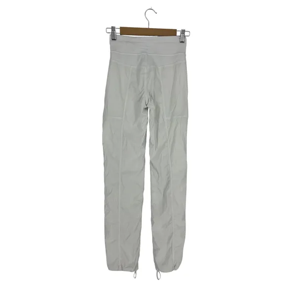 Lululemon Dance Studio Pant III Lined White Mid Rise Size 0 30" Inseam - Image 7