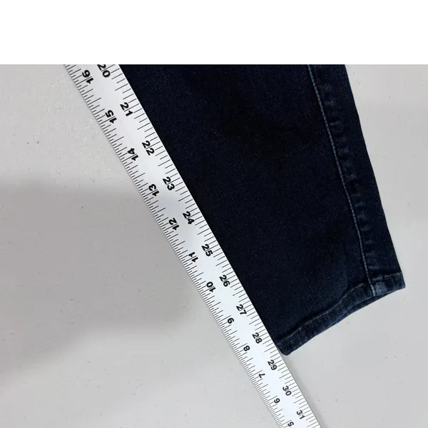 7 For All Mankind‎ Gwenevere Skinny Jeans Dark Wash Size 26 - Image 11
