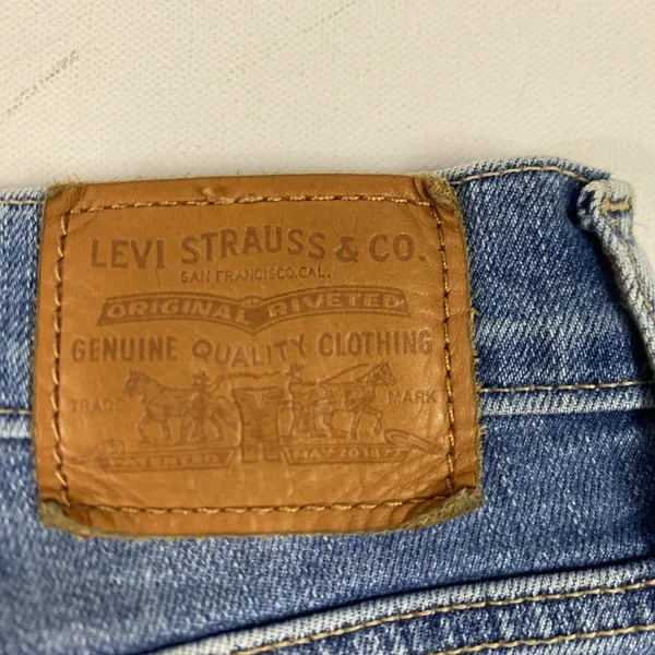 Levi's Mile High Super Skinny Jeans Womens 26 Blue‎ Medium Wash High Rise Denim - Image 8