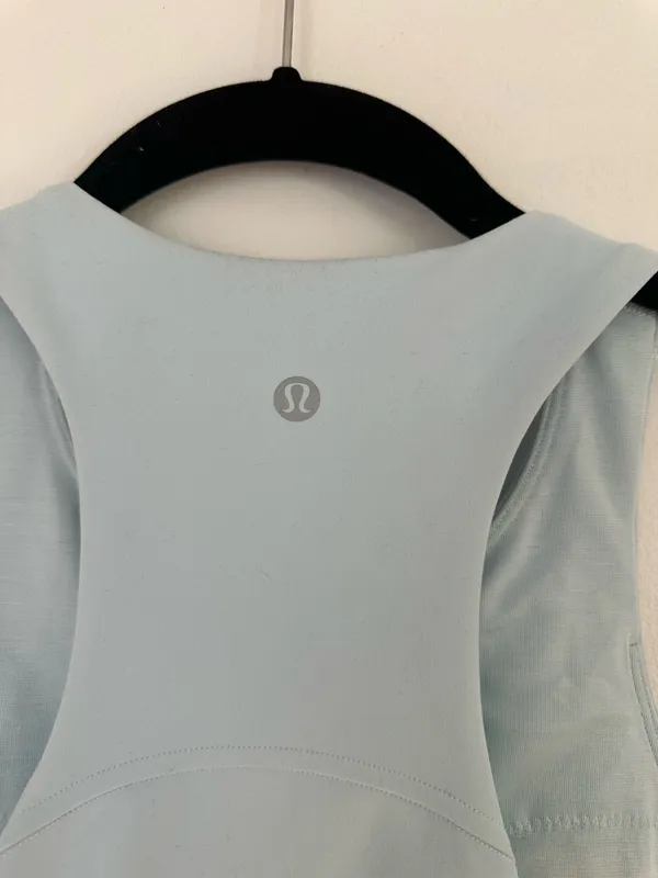 Lululemon Invigorate Training Tank Top Powder Blue 6 - Image 3