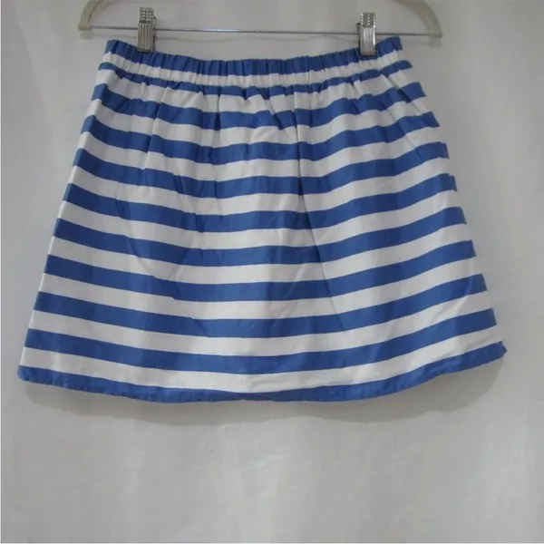 Lilly Pulitzer Blue Stripe Mimosa Skirt Size‎ Medium - Image 2