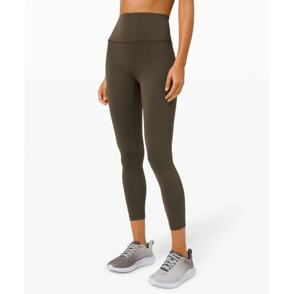Lululemon Wunder Train High-Rise Tight/Leggings 25" Size 16 NWT Dark Olive - Image 4